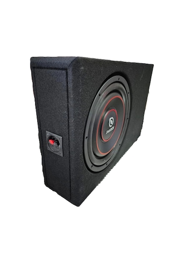 Reiss 30cm Slim Kabin Bass - Reiss Rs-sl12 Çift Bobin 1450w 450rms Slim Subwoofer 30cm - 4 + 4 Ohm P