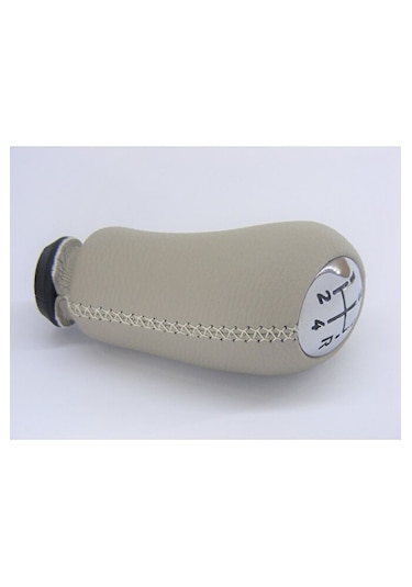 Renault Megane 2-3 / Fluence Bej Krem Deri Vites Topuzu 5 Iler Diğer