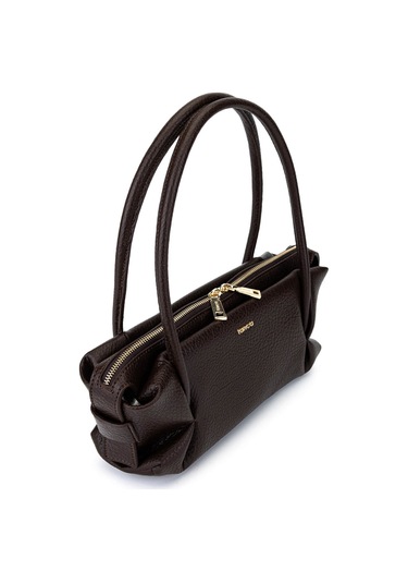 Tamer Tanca Kadın Suni Deri Kahverengi Kol Çantası 1178 4009 Bn Cnt Sk25-26 Kahve Fltr Kahve