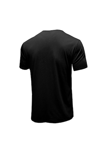 Siyah 2022 Yaz Yeni Erkek Giyim Moda Erkek Tişört Kısa Kollu Erkek Tişört Düz Renk Üstleri Siyah