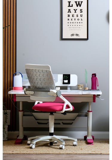 Sirius Simple Yükseklik Ve Eğim Ayarlı, Bilgisayar Ve Ofis Masası, Modern Ahşap Çalışma Masası Fuşya Gri Sirius Simple Yükseklik Ve Eğim Ayarlı, Bilgisayar Ve Ofis Masası, Modern Ahşap Çalışma Masası Fuşya Gri