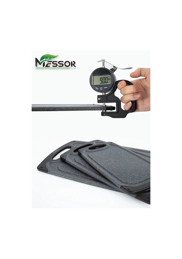 Messor 3'lü Plastik Kesme Tahtası Seti 193966522 Siyah