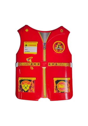 King Toys İtfaiyeci Yeleği Ve Aksesuarlar Eng-1108