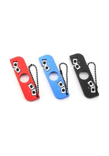 Pazly Çift Kafa Kalemtıraş Taşınabilir Bileme Aleti, Tungsten Çelik, Mini, Siyah, Keskinleştirme Bıçağı