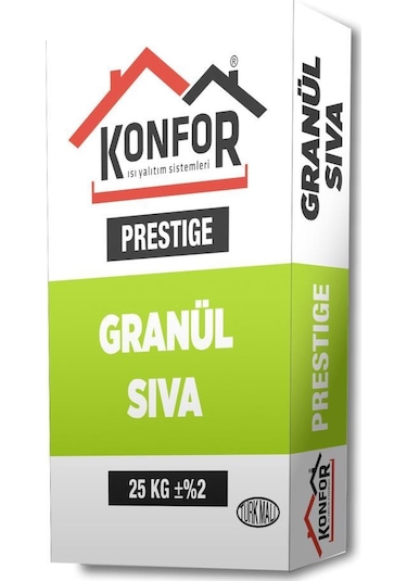 Prestige Granül Sıva İnce 25 Kg Beyaz