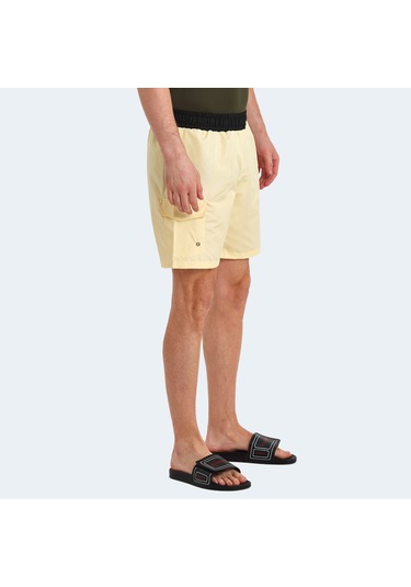 Slazenger RASMUS IN Erkek Cepli Deniz Şortu Sarı Mayo