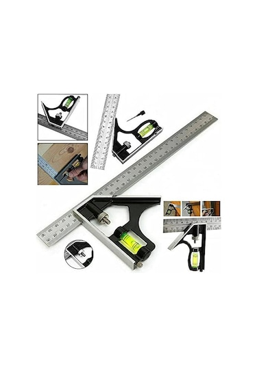 Magnusson Su Terazili Kombine Gönye 300 Mm