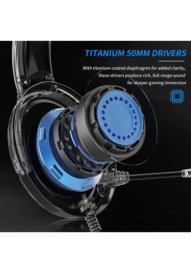 Jeemson Bınnune Bg02 Beyaz Kablolu Oyun Kulaklığı - Süper Surround Ses, Gürültü Engelleme Mikrofonlu, Pc/dizüstü Uyumlu, Uzun Süre Konforlu