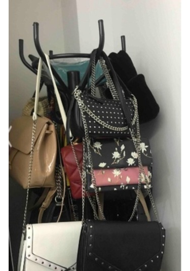 Teknor Lüks Siyah Metal Portmanto Askılık Siyah