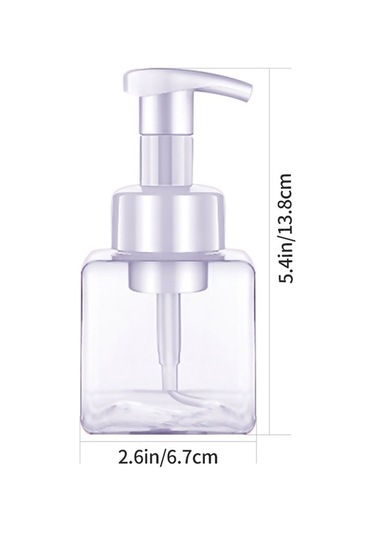 Novahub Kolay Taşınabilir Efervesan El Sabunu Tabletleri 10'lu Paket - Köpük Şişesi Dahil Beyaz Beyaz