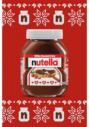 Nutella Kakaolu Fındık Kreması 1000 Gr