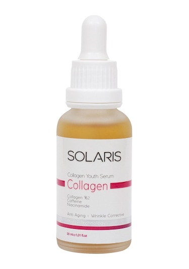 Solaris Kolajen Serum  30 ML (2% Collagen 05% Niacinamide ve Caffeine)
