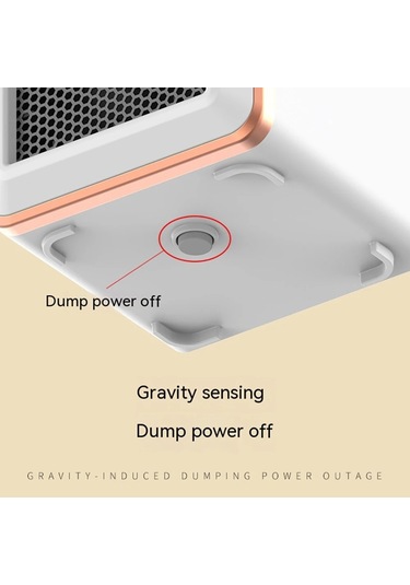 Jialan Aşırı Isınma Koruması Elektrikli Isıtıcı 1200W