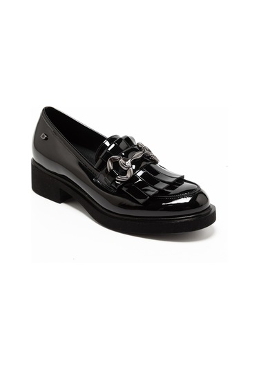 Nero Black Oxford Klasik Kadın 844859ds Donna Serena 4859 Lız Fıl Ner Acc Ner X Jf Siyah