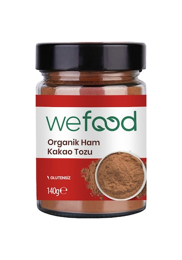 Wefood Organik Ham Kakao Tozu 140 gr.