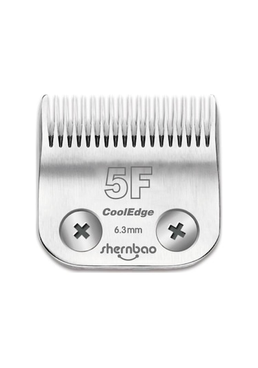 Shernbao Kedi Köpek Tıraş Makinesi Cac-868 Yedek Bıçak 5f - 6.3 MM