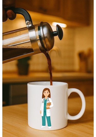 Meslek Baskili Kupa Kadin Doktor