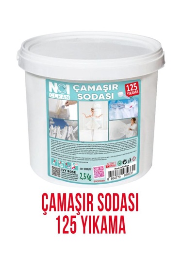Ultra Beyazlatıcı Çamaşır Sodası 125 Yıkama