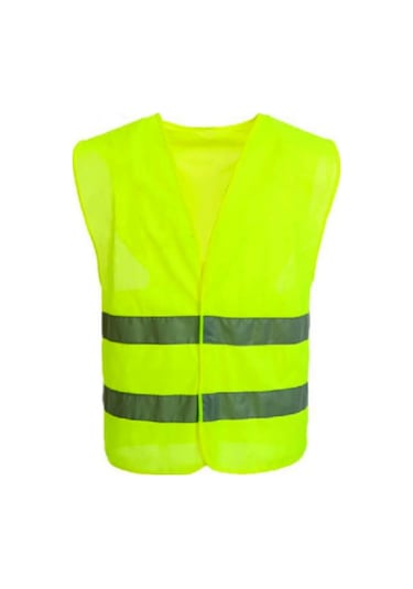 Ikaz Yeleği Sarı Işçi Tip Ikaz Yeleği