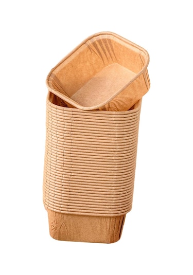 Suntek Yıldönümü Tatil Düğün Kahverengi Için 50x Cupcake