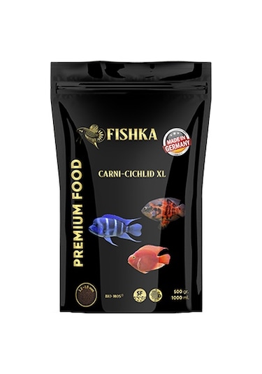 Fishka Carni-Cichlid XL 1000 ml Çiklet Balık Yemi