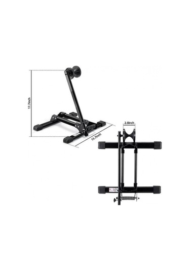 Vona Hs-026a Tekli Bisiklet Standı Alüminyum Siyah