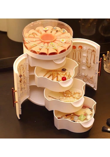 House By Takı Organizeri Küçük Krem