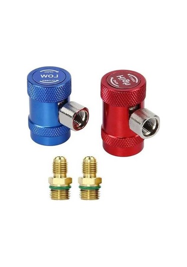 Novahub Araba Ac R1234yf Klima 90 Derece Hızlı Bağlantı Modülü