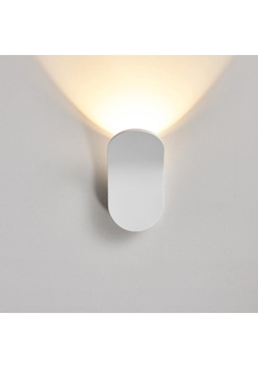 Homyl 5w Led Duvar Apliği Fırçalanmış Alüminyum Beyaz Beyaz