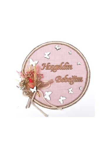 Loradavet Lora Davet Kız Bebek Kapı Süsü, Hastane Kapı Süsü, Duvar Süsü (1 (529472221) Çok Renkli