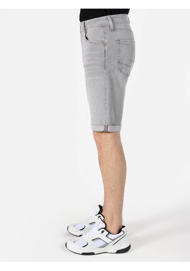 Colin'S Regular Fit Gri Erkek Jean Şort Cl1063590_Q1.V1_Dn42598 Colin'S Regular Fit Gri Erkek Jean Şort Cl1063590_Q1.V1_Dn42598