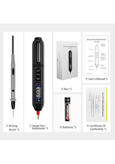 Noyafa Nf-620 Akıllı Kalem Tipi Multimetre Ac/dc Ncv Test Kalemi