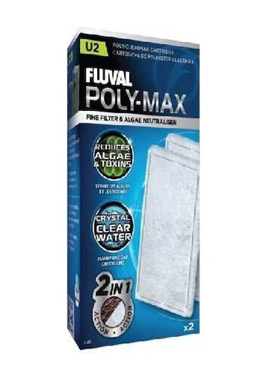 Fluval U2 Filtre Clearmax Kartuş 2 Li Paket