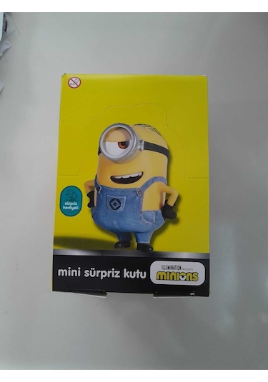 Hayal Sepeti Sevimli Minions Karakterli Kartlar + Sticker + Şeker