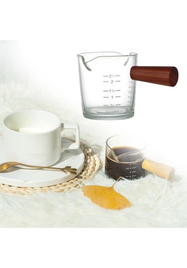 Homyl 100ml Espresso Ölçüm Camı Sürahi Bardak Meyve Stil-a Stil A