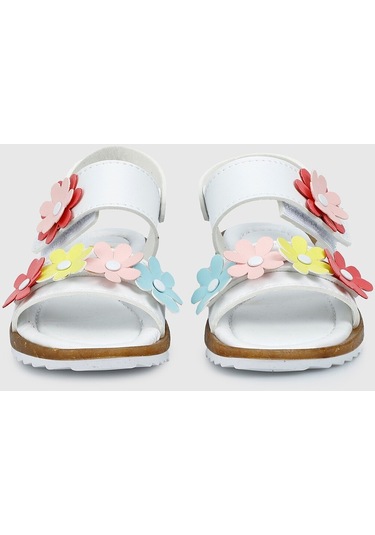 Wendy K-62 Kız Çocuk Günlük Sandalet Beyaz