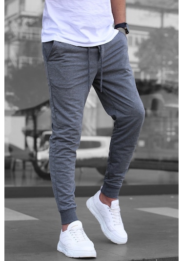 Madmext Madmext Antrasit Paçası Lastikli Erkek Eşofman 4821-antrasit Antrasit