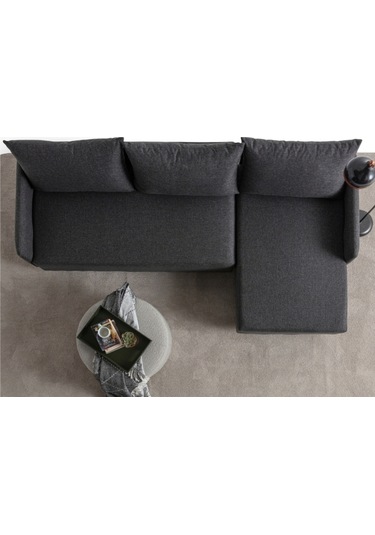 Mondy Köşe Koltuk Takımı Antrasit Antrasit
