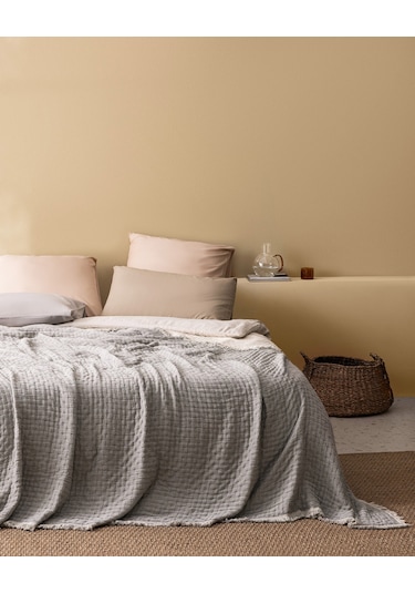 Madame Coco Grania Çift Kişilik Yatak Örtüsü Yo0000000059