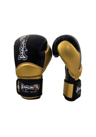Dosports Carbon Siyah & Altın Boks Eldiveni 10Oz