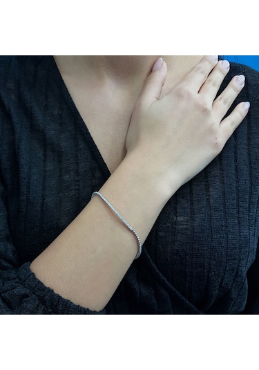 Lova 0,33 Karat Pırlanta Su Yolu Bileklik - 4070024