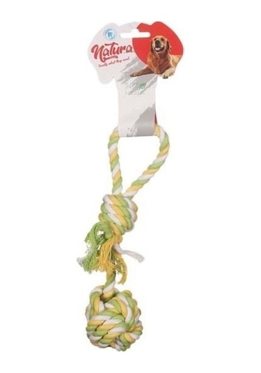 Natura PTH-014 Toplu Çekme Halat Köpek Oyuncağı 26 CM
