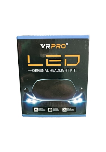 Vr Pro Led Xenon 8000 Lümen Far H7 Ampul Seti