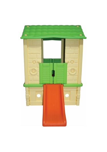 King Ev İki Kapılı Kaydıraklı Krem/yeşil