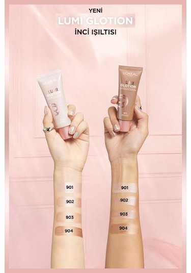 L'Oréal Paris Glotion All-In-One Doğal Işıltı Kapatıcı 904 Deep Glow