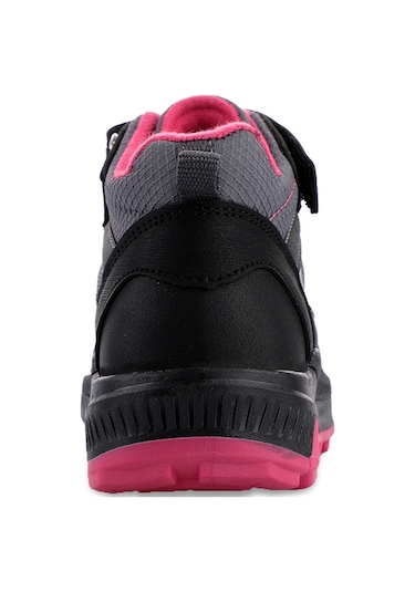 Slazenger KESHA Çocuk Cırt Cırtlı Siyah / Fuşya Bot