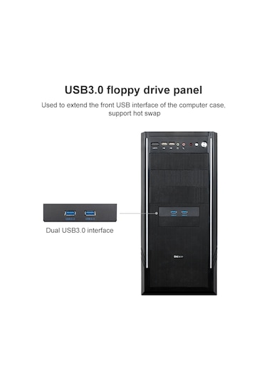 Sones 2 Portlu Usb 3.0 Ön Panel Veri Merkezi