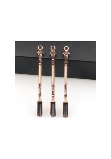 Bronz Metal Mini Altın Kaşık Kahve Veya Çayda Karıştırın