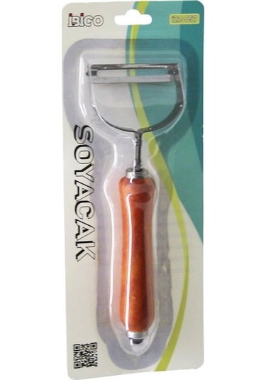 Ahşap Saplı Tekli Soyacak Çok Renkli
