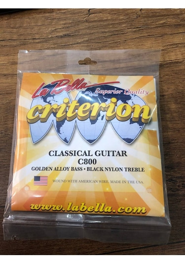 La Bella Criterion C800 Klasik Gitar Teli